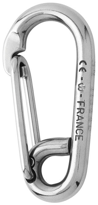 Symmetric carbin hook - Length: 80 mm -02315
