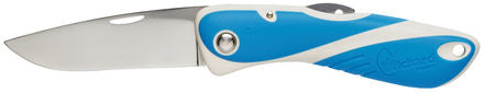 Aquaterra knife - Single plain blade - Blue -10136