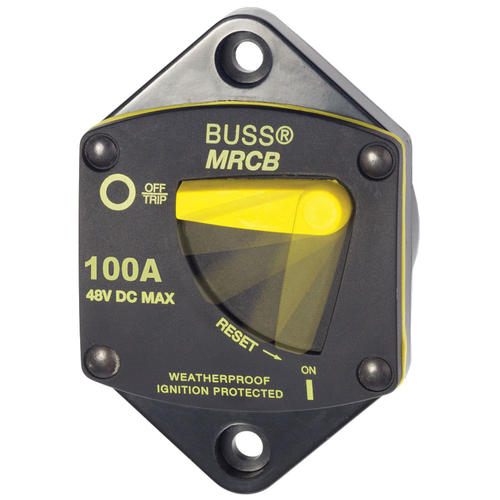 Blue Sea 187-Series Thermal Circuit Breakers, Panel and Surface Mount, 25A-200A