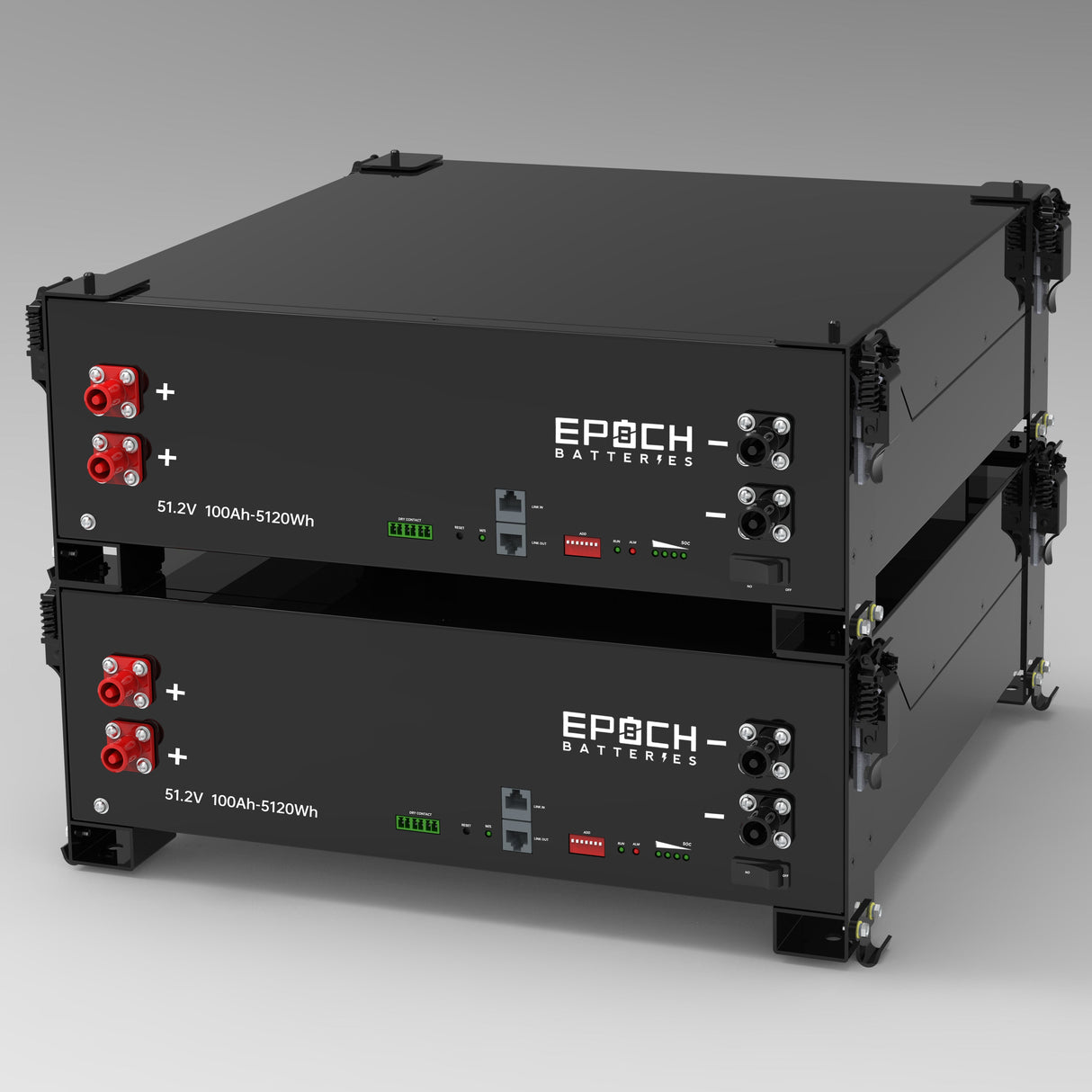 48V 100Ah (5.12kWh) - Self-Heating Server Rack Lithium Battery — image 2