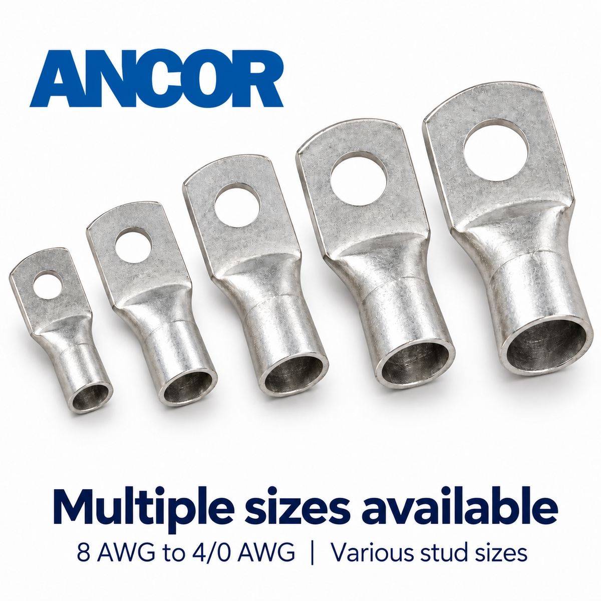 Ancor Heavy Duty Tinned Copper Battery Cable Lugs