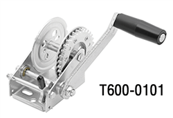 Fulton 900 lb Single-Speed Trailer Winch, No Strap