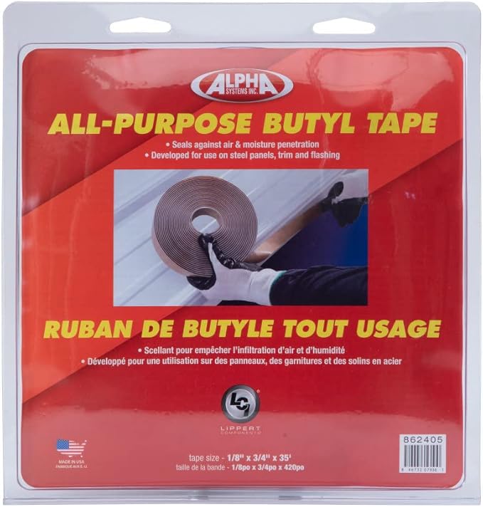 Alpha All-Purpose RV Butyl Tape