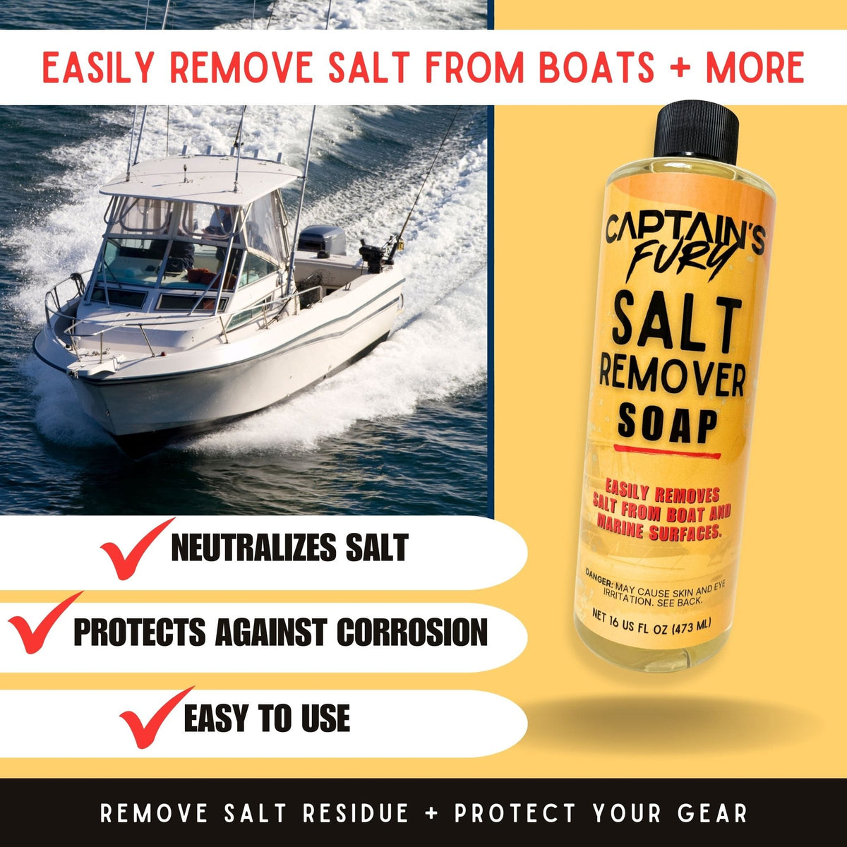 Salt remover soap features