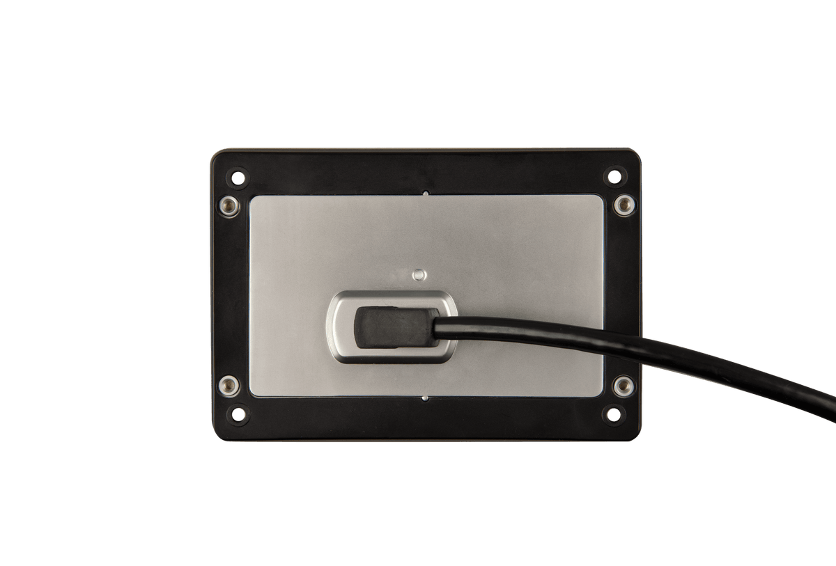 Victron GX Touch 50 Surface Mount Display - 5" - back with mount