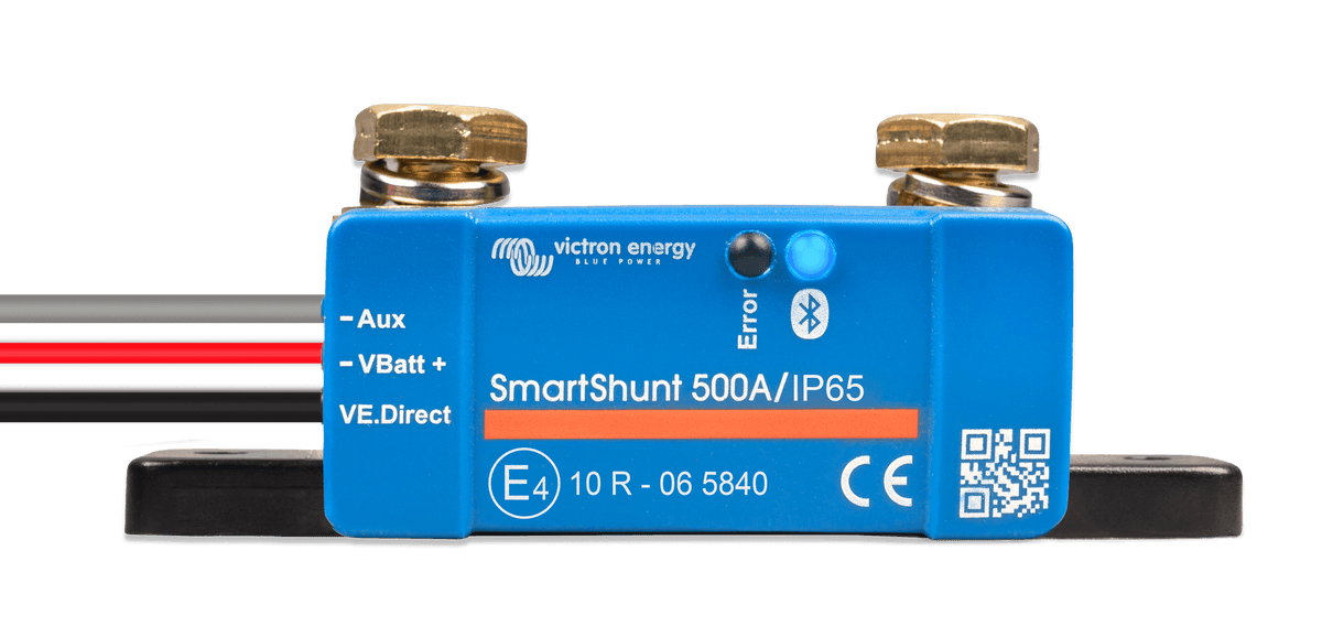 Victron SmartShunt 500A/50MV IP65 Bluetooth Battery Monitor - front