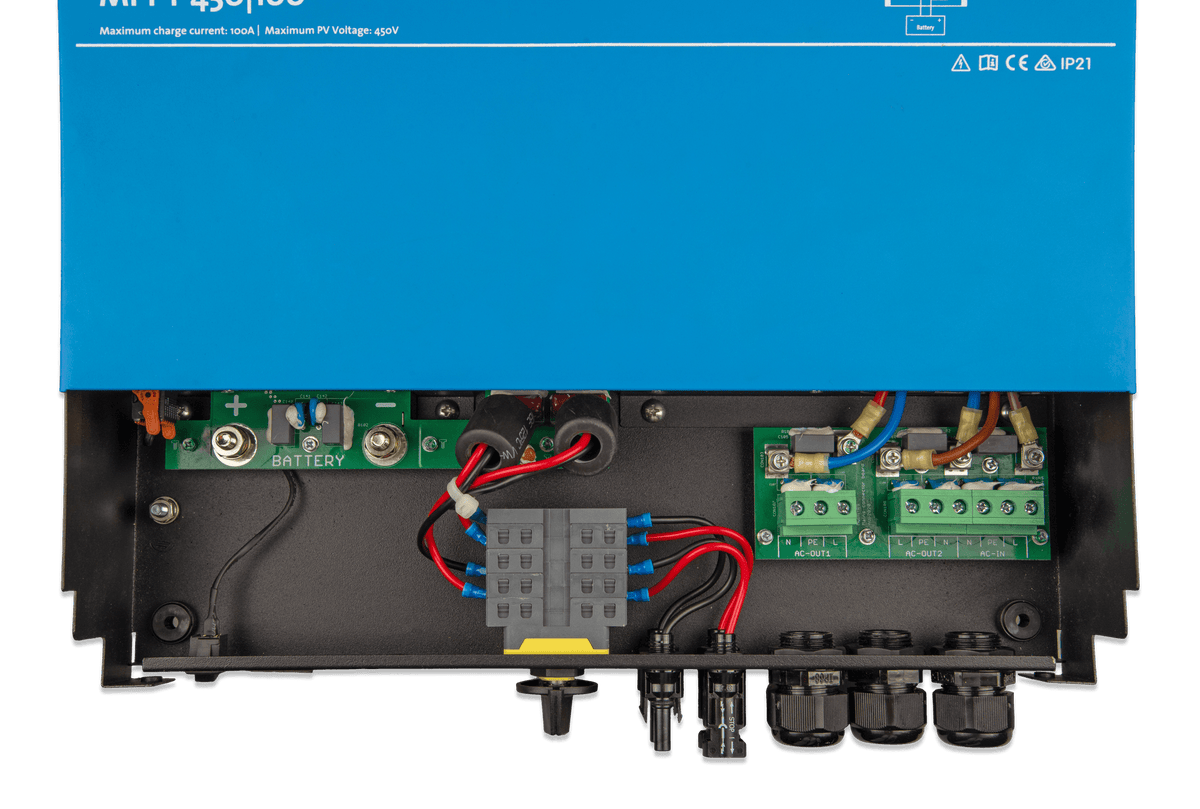Victron Multi RS Solar 48/6000 Inverter/Charger - connections