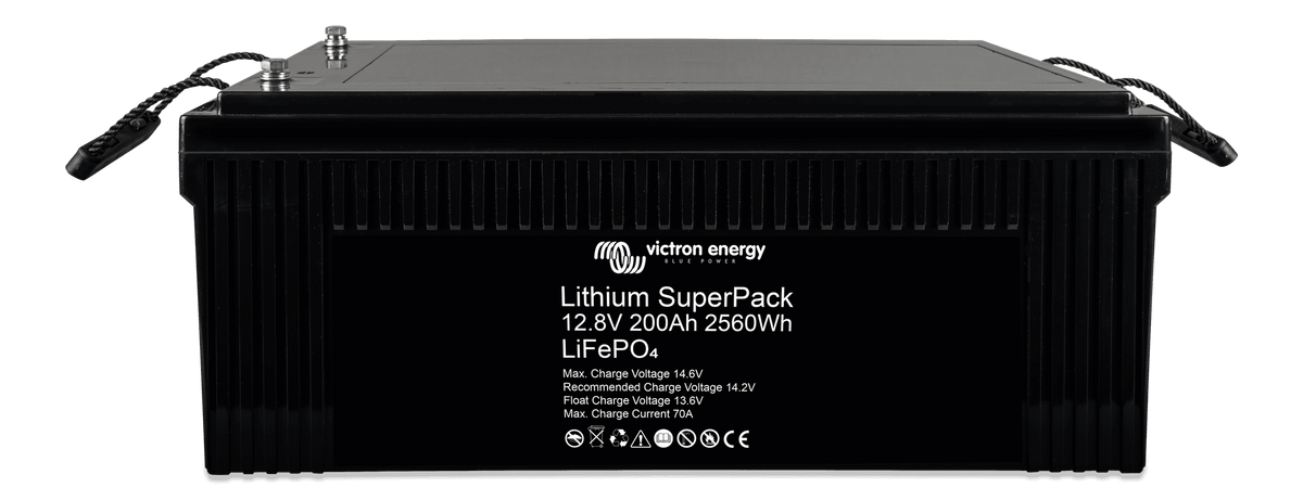 Victron Lithium SuperPack 12.8V/200Ah (M8) - front-angle