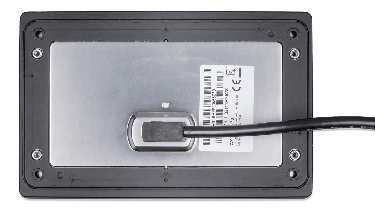 Victron GX Touch 70 Surface Mount Display - 7" - rear mounted