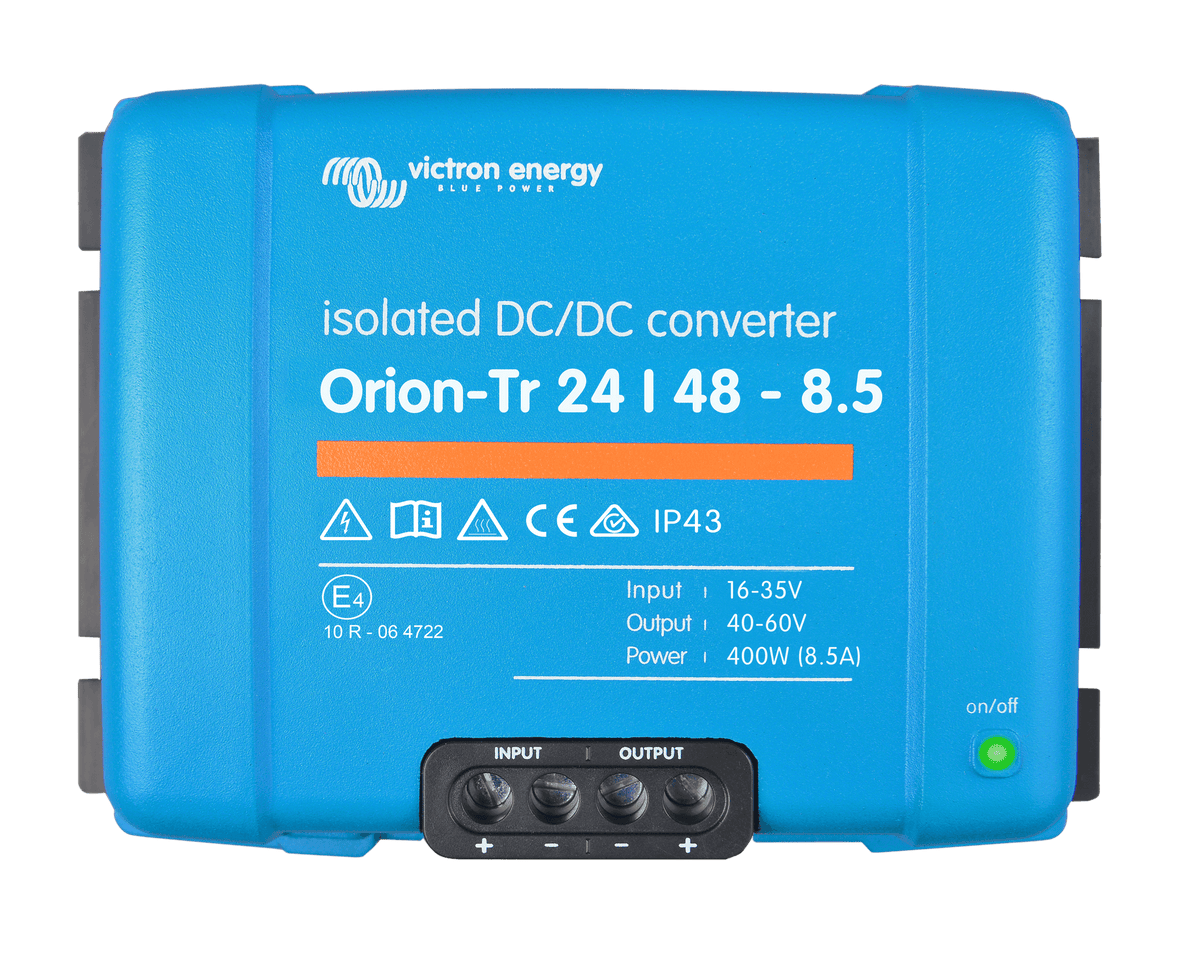 Victron Orion-Tr 24/48-8.5A (400W) Isolated DC-DC converter - top