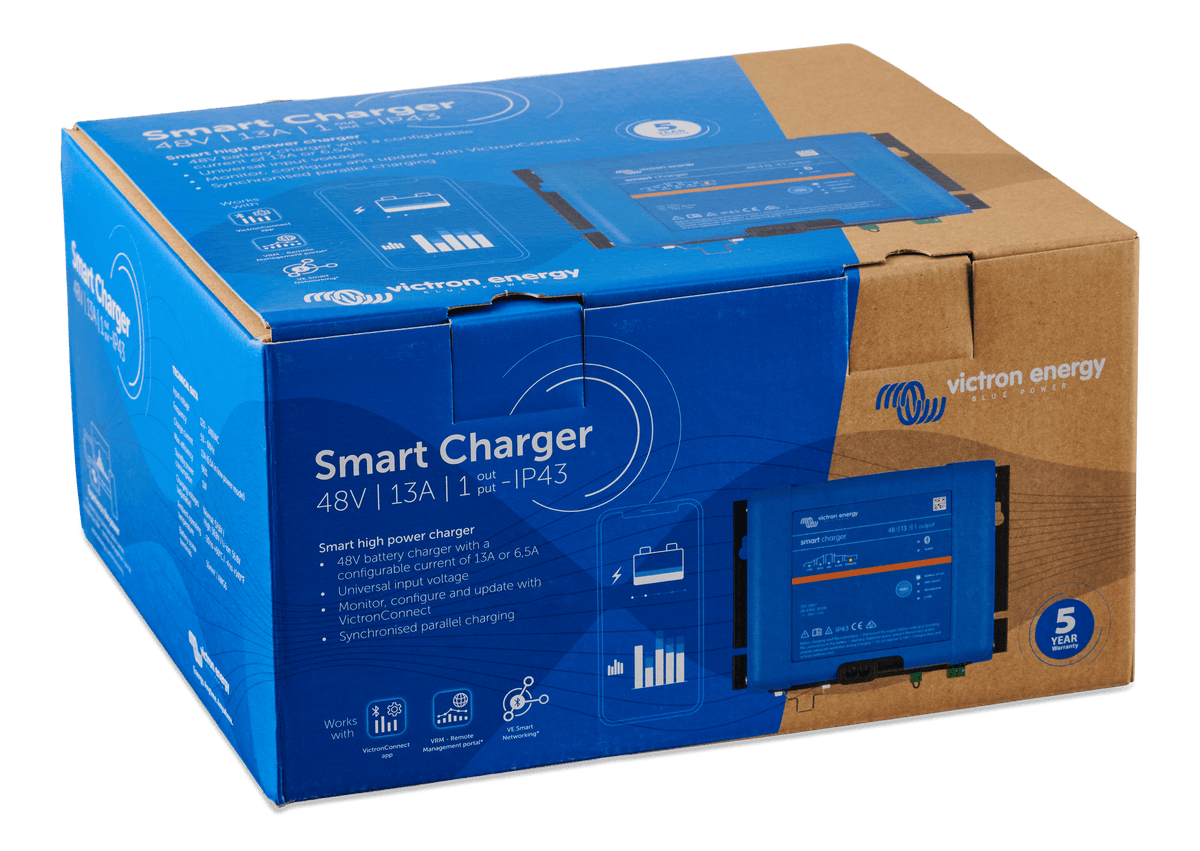 Victron Smart IP43 Charger 48V 13 (1) 120-240V - box