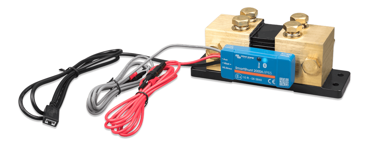 Victron SmartShunt 2000A/50MV IP65 Bluetooth Battery Monitor - left
