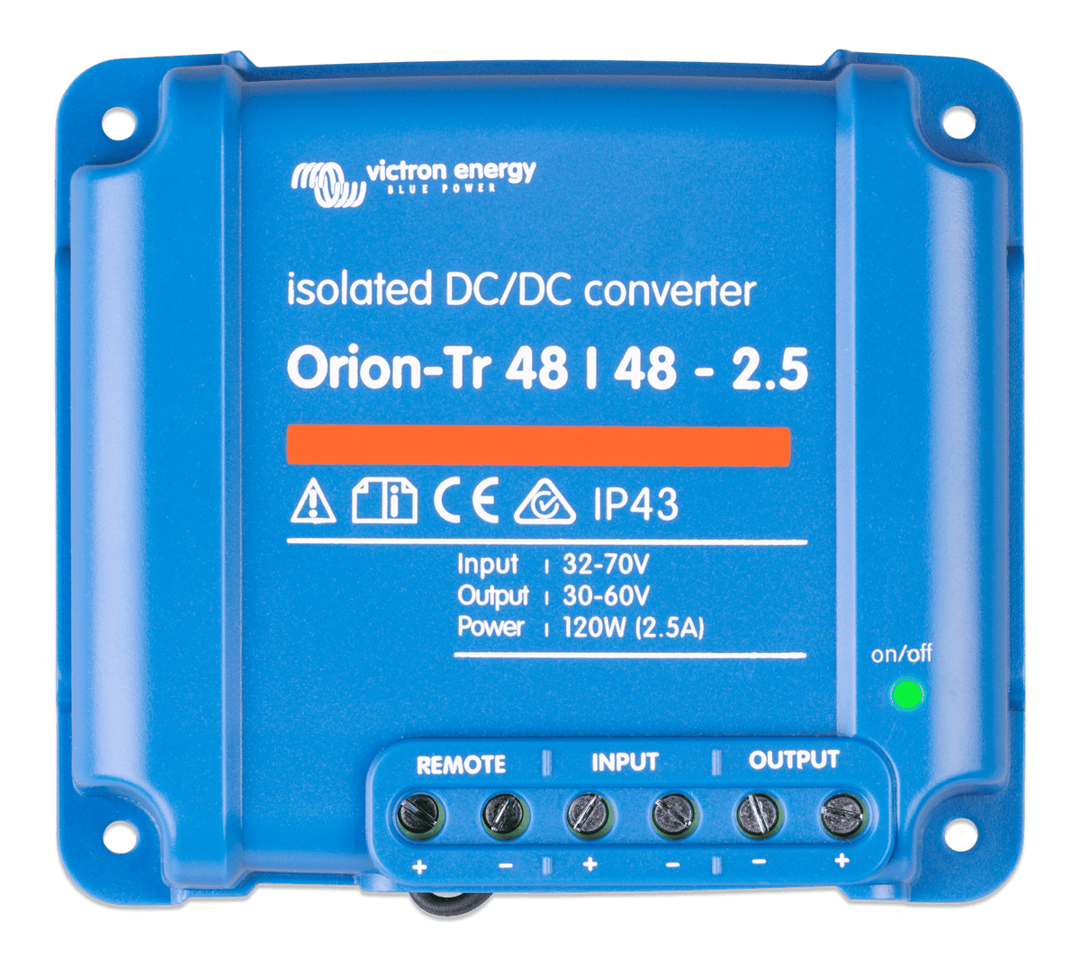 Victron Orion-Tr 48/48-2.5A (120W) Isolated DC-DC converter - top
