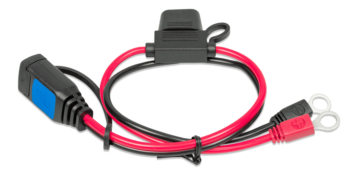 Victron M8 eyelet connector (with 30A ATO fuse) - set