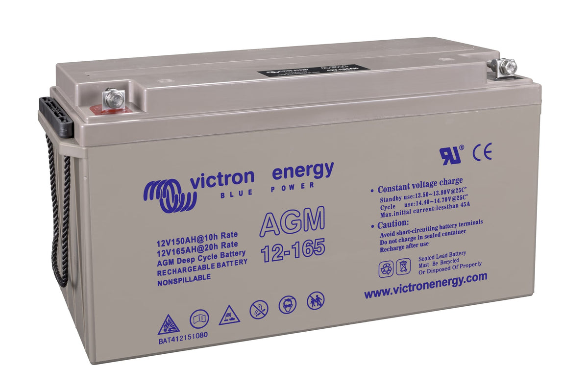 Victron 12V/165Ah Gel Deep Cycle Battery - right