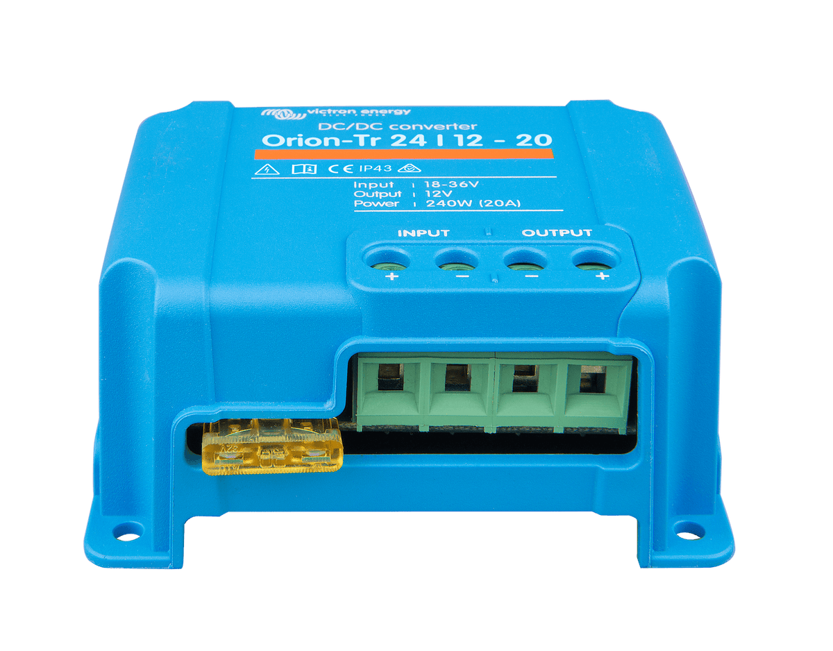 Victron Orion-Tr 24/12-20 (240W) DC-DC converter - top-angle