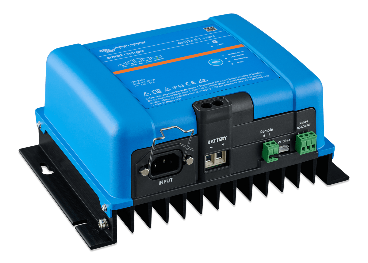 Victron Smart IP43 Charger 48V 13 (1) 120-240V - right