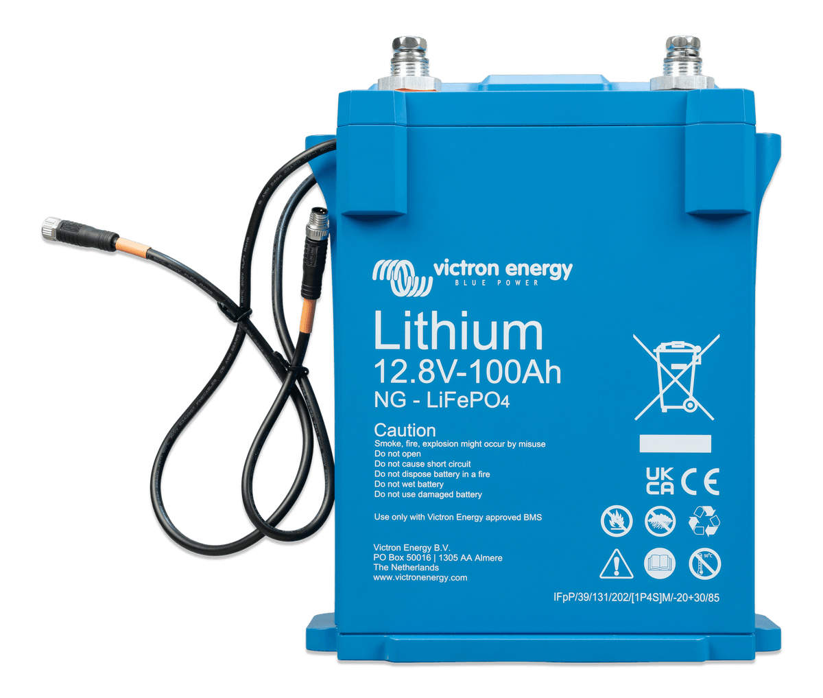 Victron LiFePO4 Battery 12.8V/100Ah NG - front