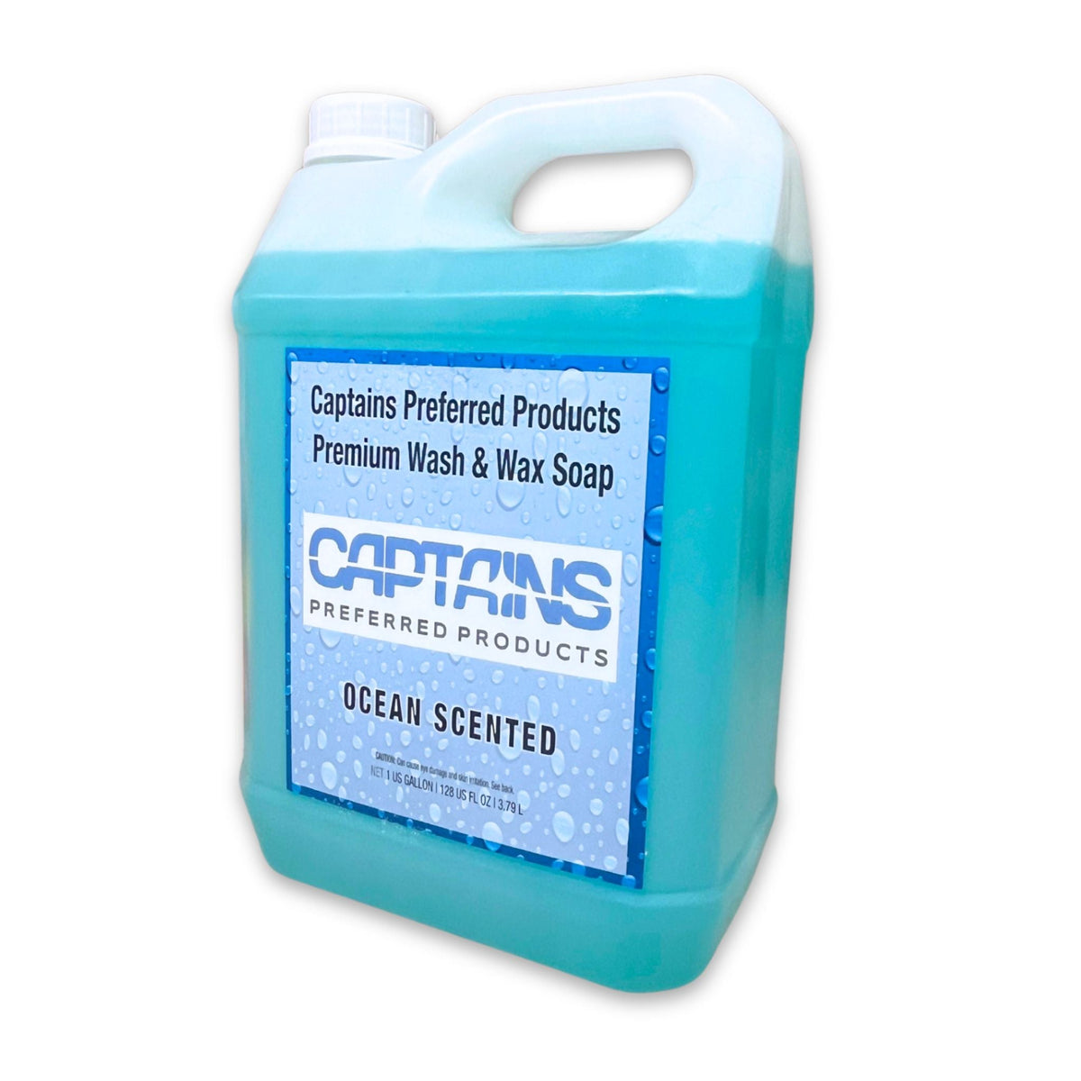 Captain's Fury Wash & Wax Boat Soap Gallon