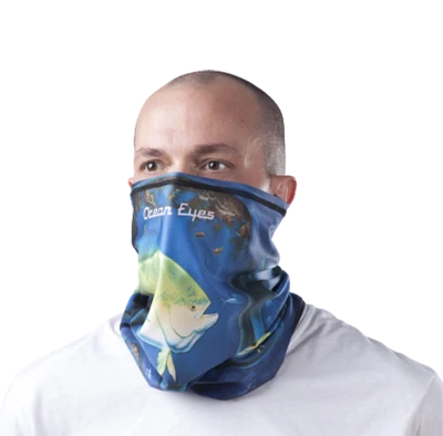 Ocean Eyes Mug Mask - Dolphin Pattern