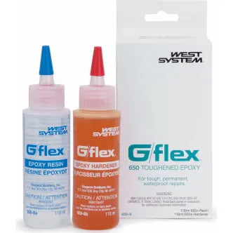 650 G/flex Toughened Epoxy Adhesive, 8 oz Kit