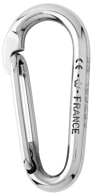 Symmetric carbin hook without eye - Length: 60 mm -02333
