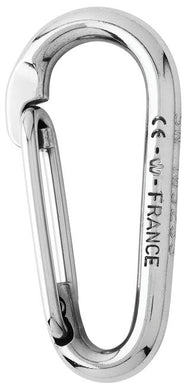 Symmetric carbin hook without eye - Length: 60 mm -02333