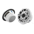 JL Audio M6-770X-S-GwGw 7.7" Marine Coaxial Speakers - Gloss White Sport Grille (Pair)