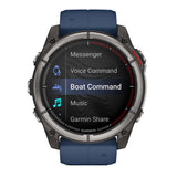 Garmin quatix 8 - 51mm AMOLED Marine GPS Smartwatch [010-02905-90]