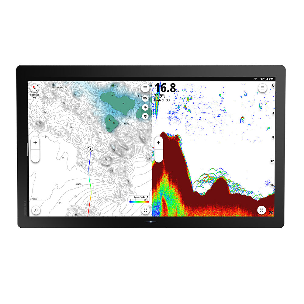 Simrad NSO 4 24" MFD w/C-MAP Discover X North America Chart [000-16561-001]
