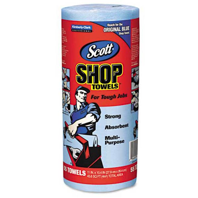 SCOTT Blue Shop Towels