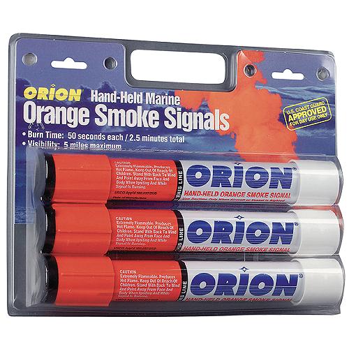 ORION HAND HELD ORANGE SMOKE FLARES