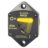 Blue Sea 7042 187-Series Thermal Circuit Breaker 80A Panel Mount