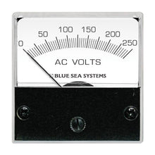 Blue Sea 8245 AC Analog Micro Voltmeter - 2" Face, 0-250 Volts AC [8245]