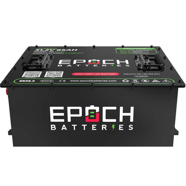 48V 65Ah Golf Cart Battery Complete Kit - Lithium (LiFePO4)