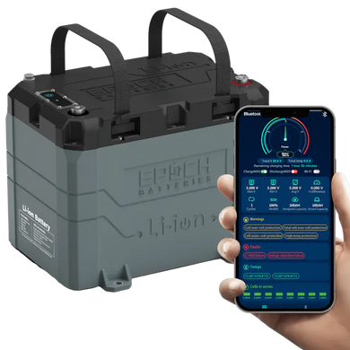 24V 50Ah | Heated & Bluetooth | LiFePO4 Battery