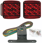 Anderson V941 Submersible LED Trailer Light Kit for Trailers Under 80" Wide