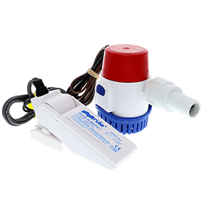RULE 500 GPH STANDARD BILGE PUMP KIT W/FLOAT SWITCH