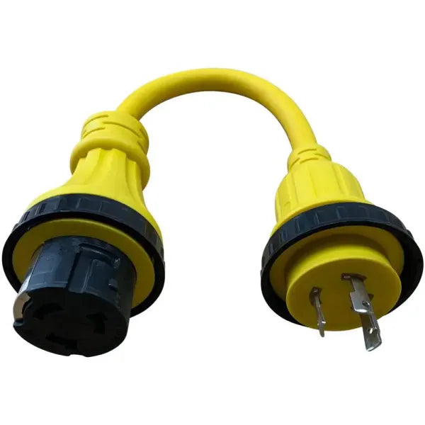 Halex 30 Male to 50 Amp Female Marine Shore Power Adapter