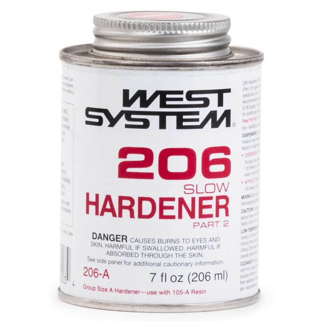WEST SYSTEM #206-A Slow Hardener Model # 318386 Mfg # 206-A