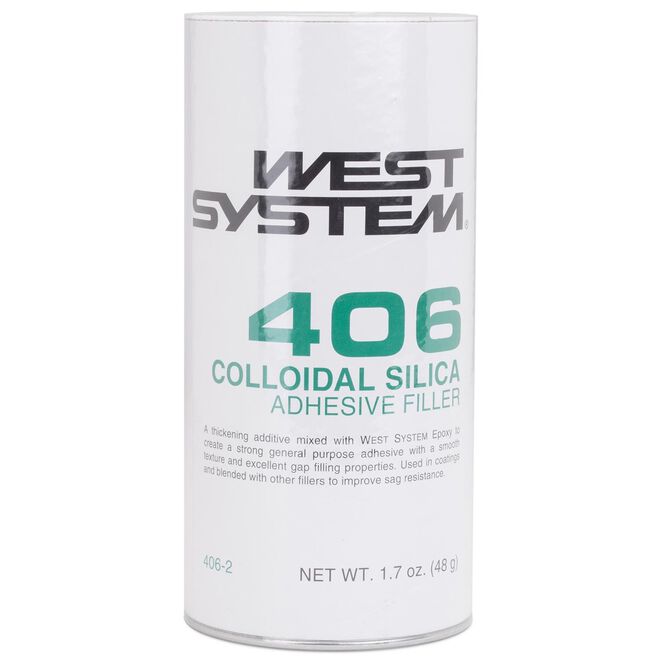 WEST SYSTEM #406 Colloidal Silica Filler, 1.7 oz. Model # 318402 Mfg # 406-2