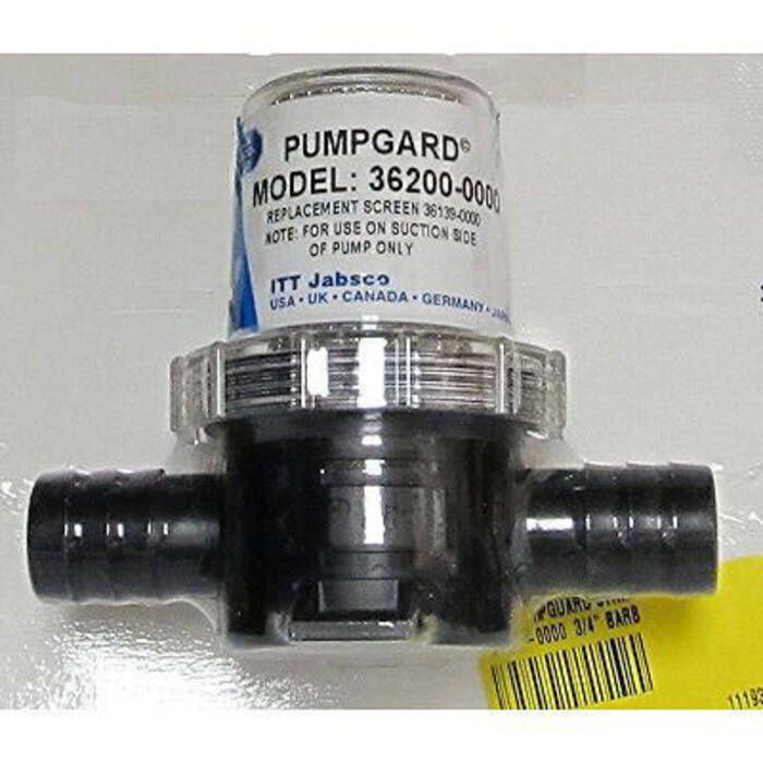 Jabsco 20 Mesh/Coarse Pumpgard In-line Strainer - 36200-0000