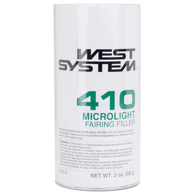 WEST SYSTEM #410 Microlight Filler, 2 oz. Model # 372912 Mfg # 410-2