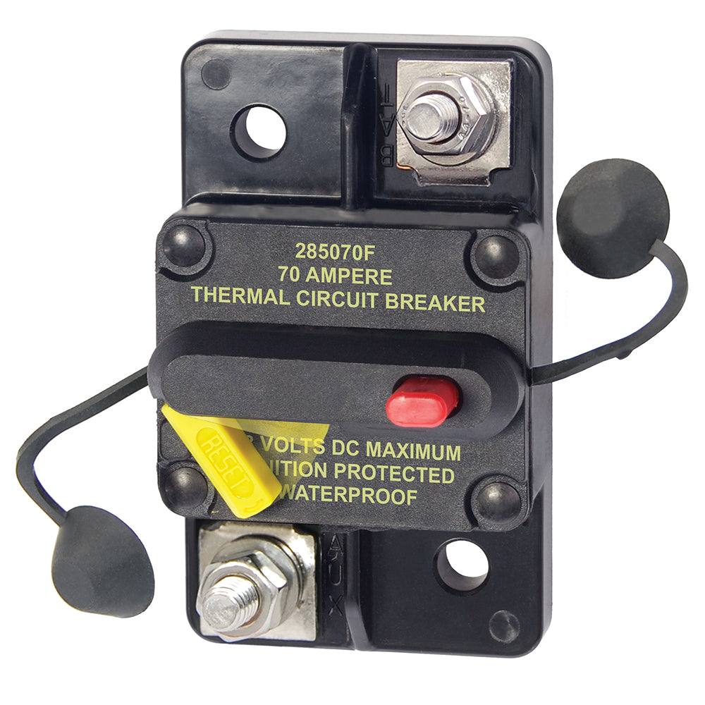 Blue Sea 7185 285-Series Thermal Circuit Breaker 70A Surface Mount