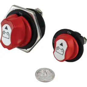Mini Battery Switch with Removable Knob - 100A
