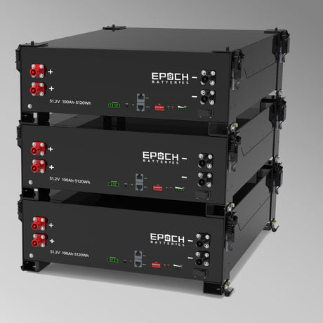 48V 100Ah (5.12kWh) - Self-Heating Server Rack Lithium Battery — image 3