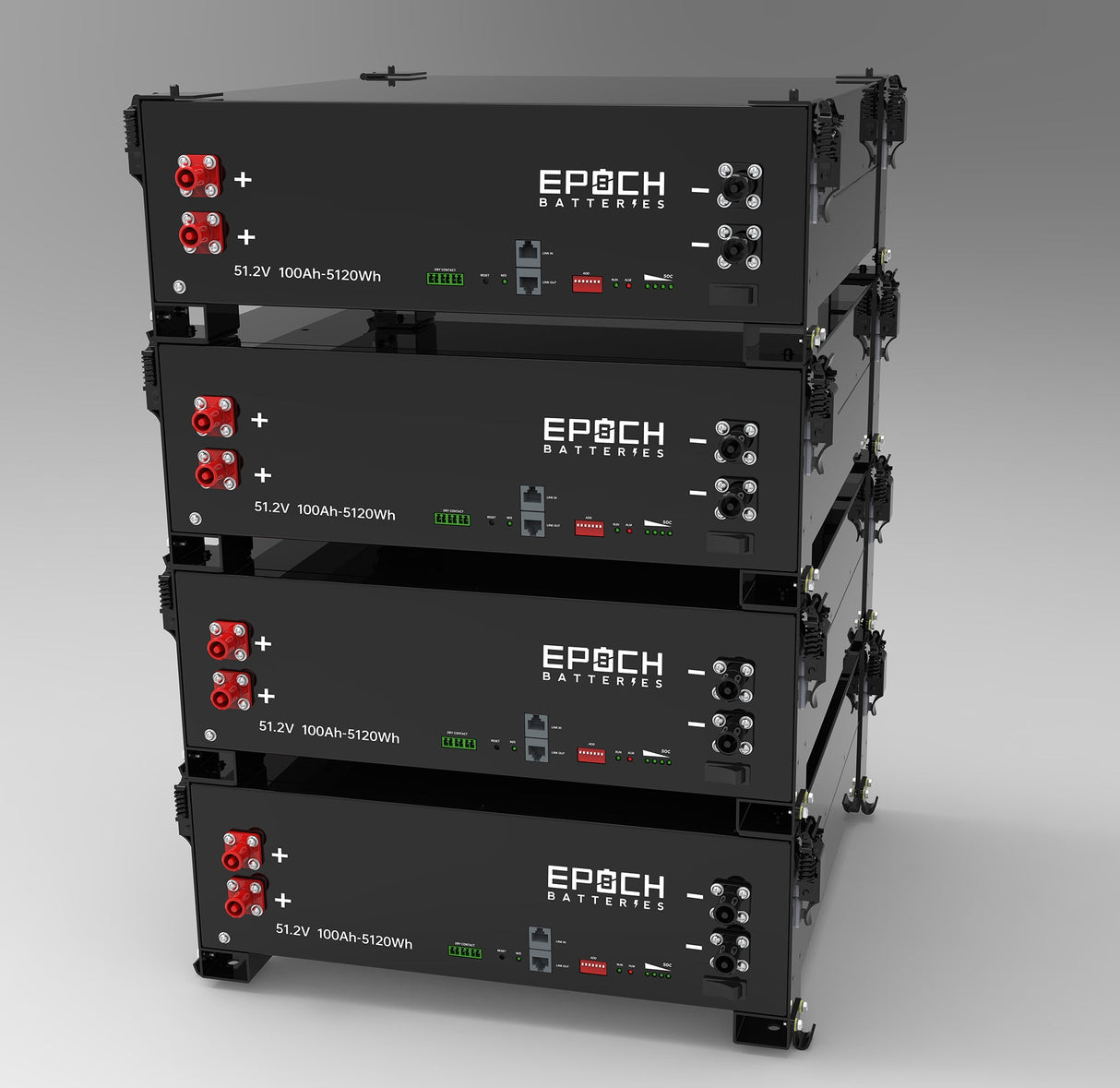 48V 100Ah (5.12kWh) - Self-Heating Server Rack Lithium Battery — image 4