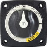 Blue Sea 6011200 m-Series Battery Switch Dual Circuit Plus - Black [6011200]
