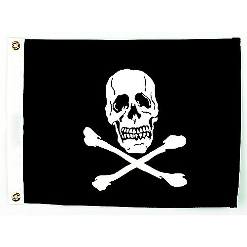 JOLLY ROGER 12X18 FLAG