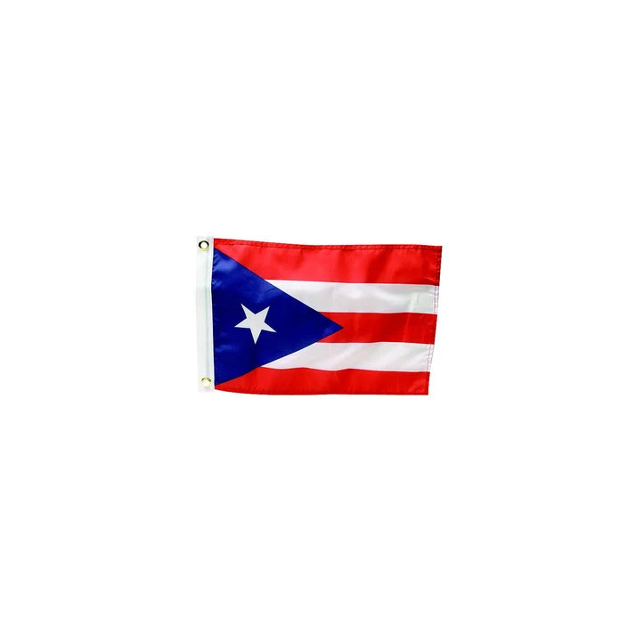 SeaChoice 12in x 18in Nylon Print Dyed Puerto Rico Flag